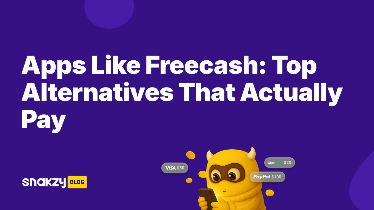 Apps Like Freecash: Top Alternatives That Actually Pay