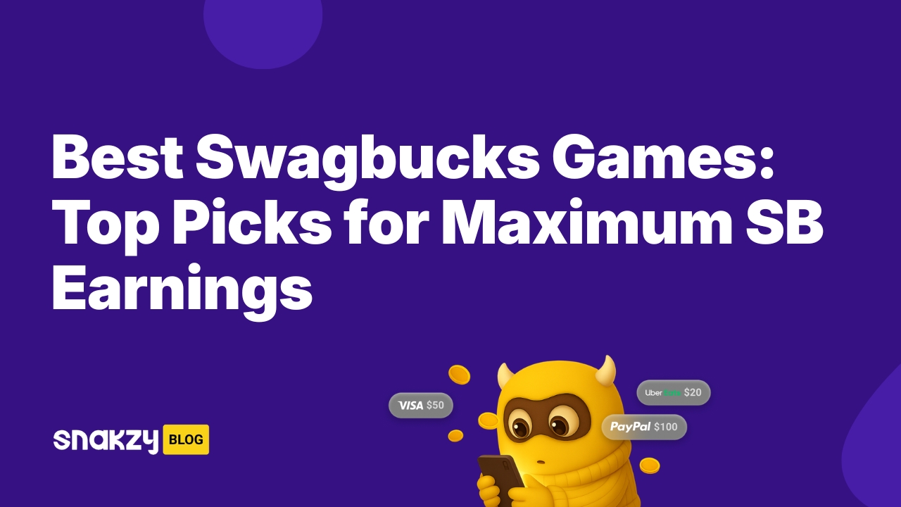 Best Swagbucks Games: Top Picks for Maximum SB Earnings