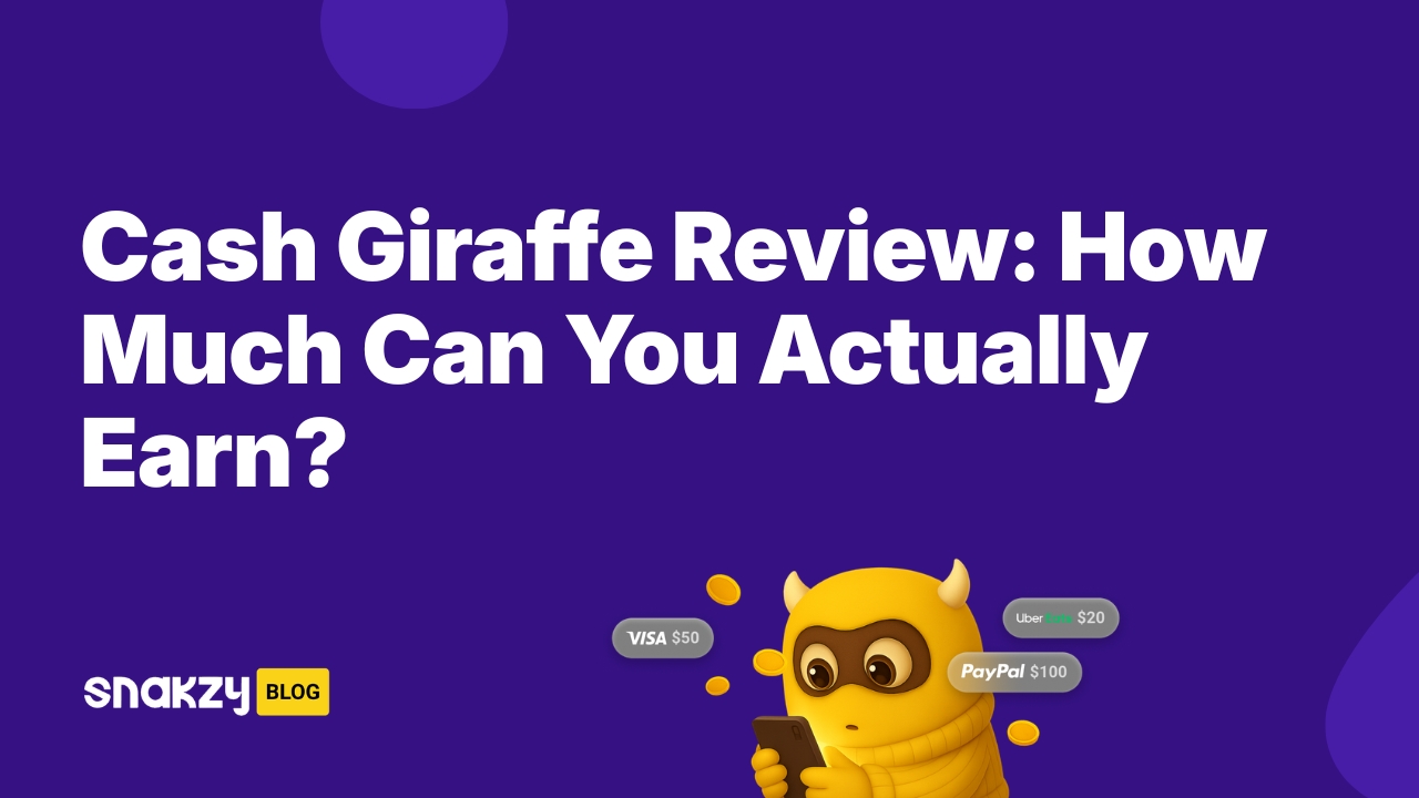 Cash Giraffe Review: How Much Can You Actually Earn?