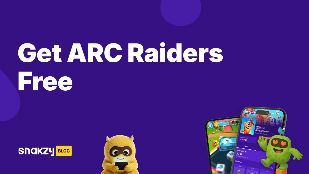 Featured image card for the Snakzy guide on how to get arc raiders free using earned Steam gift cards.