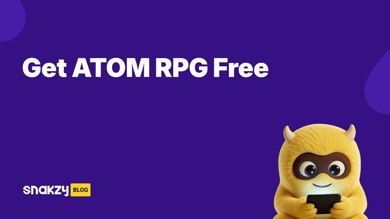 Featured image card for the ATOM RPG APK free Android guide on Snakzy