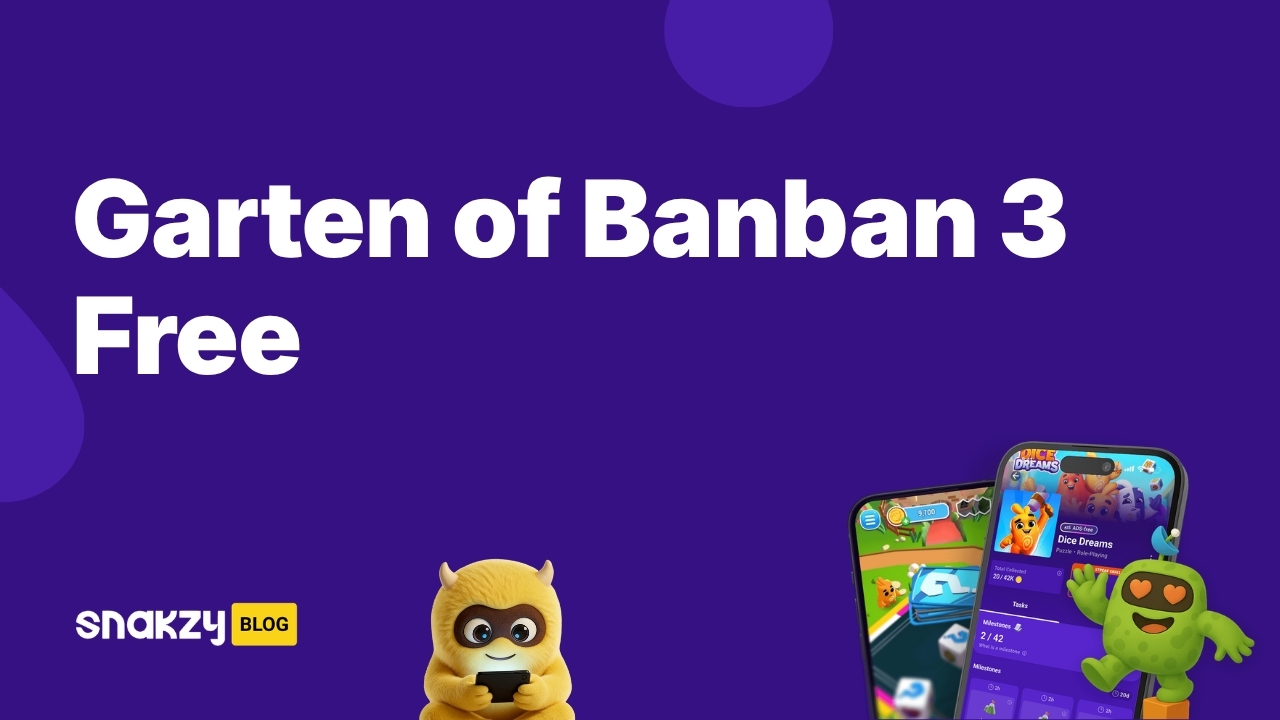 Featured image card for the Garten of Banban 3 APK free guide on Snakzy