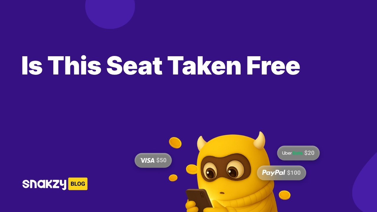 A featured card for the Snakzy blog guide on playing Is This Seat Taken online free.
