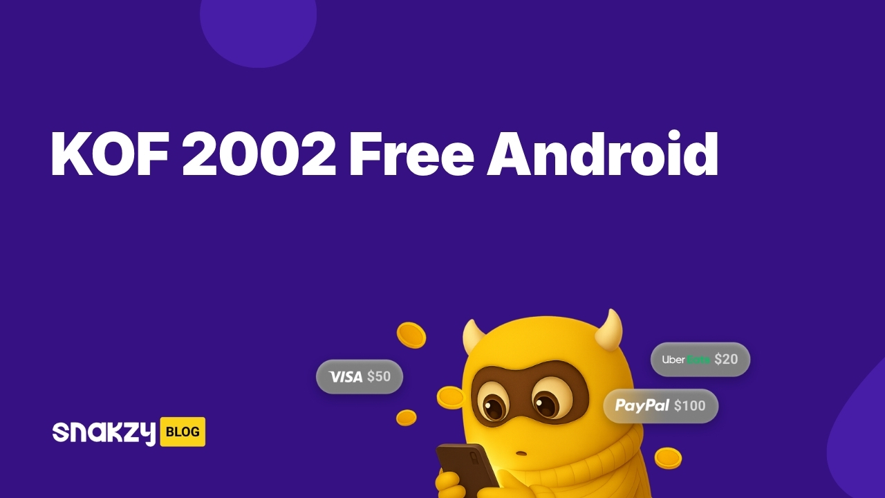 Featured image card for getting KOF 2002 ACA NEOGEO free on Android with Snakzy.