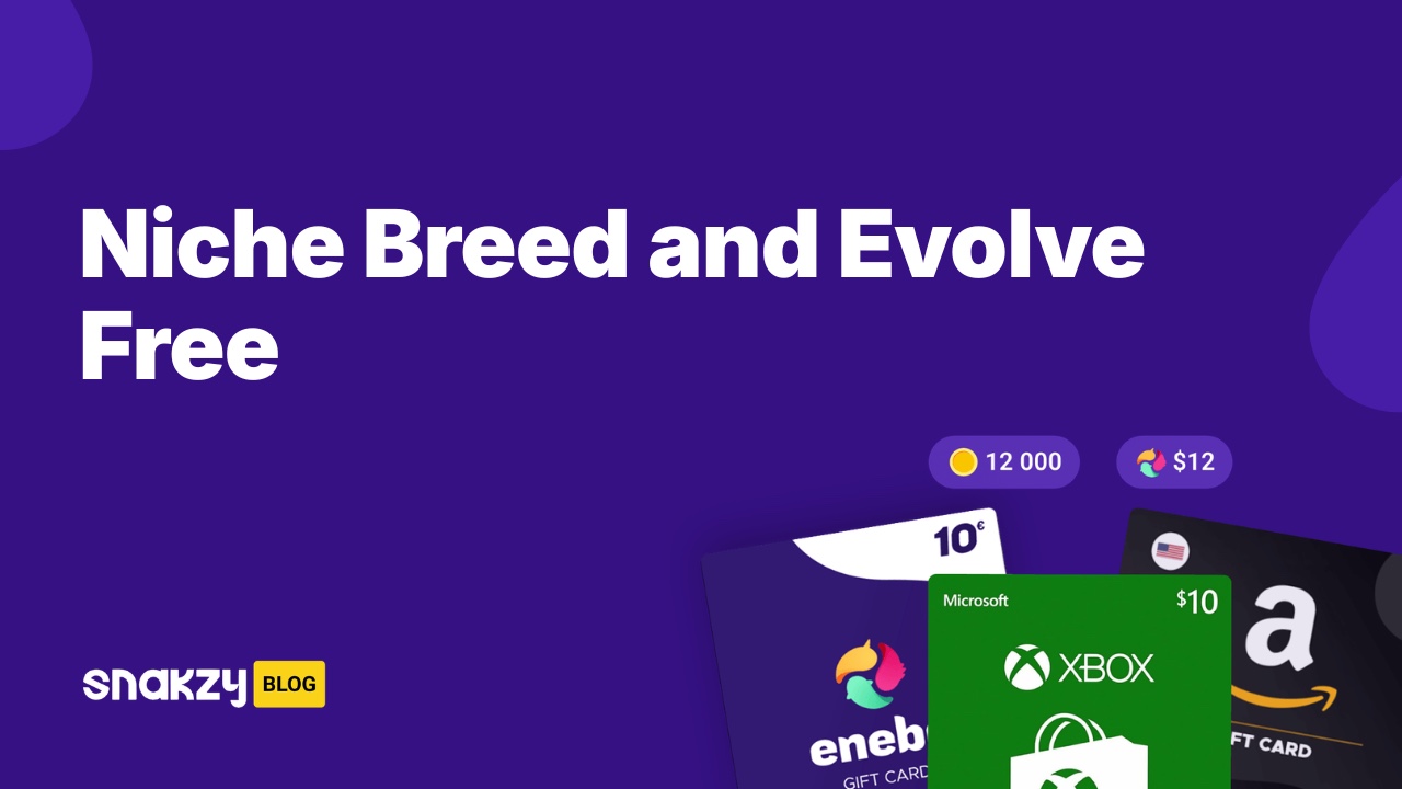 Featured image card for a guide on getting the Niche Breed and Evolve APK free on Android through Snakzy.