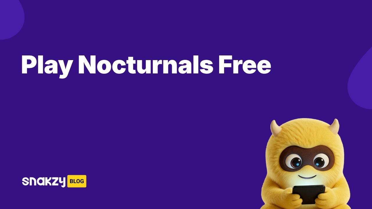 Featured image card for the Snakzy guide on getting the Nocturnals APK free through earned Google Play gift cards.