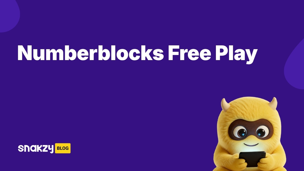 Featured image card for getting Numberblocks Hide and Seek APK free through Snakzy rewards.
