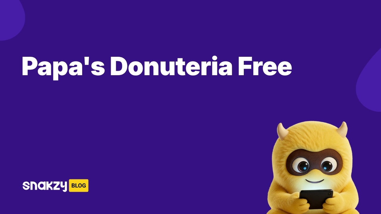 Featured card for getting Papa's Donuteria To Go! free on Android through Snakzy rewards.