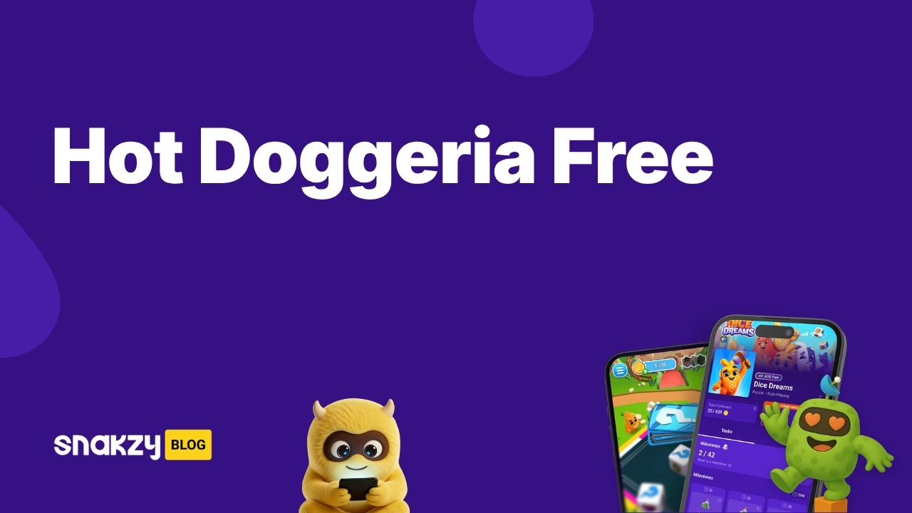Featured card for getting Papa's Hot Doggeria APK free on Android through Snakzy.