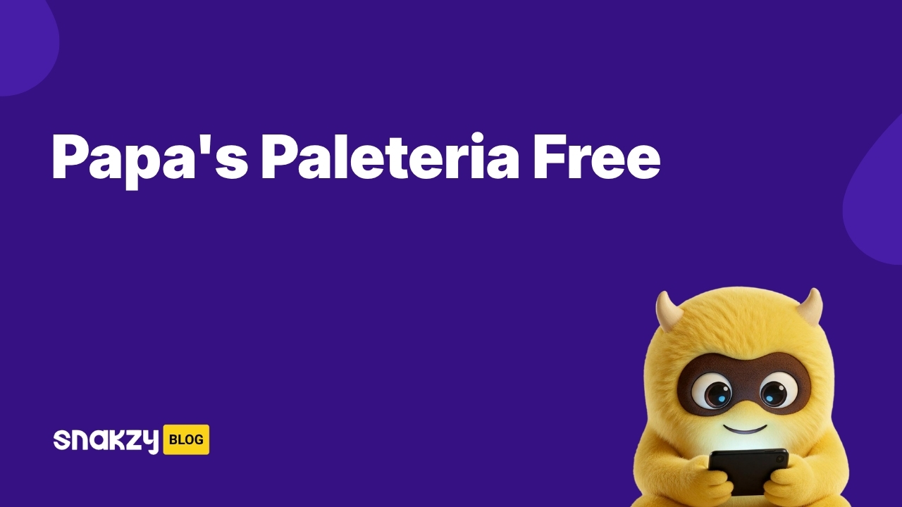 Featured image card for getting Papa's Paleteria To Go free on Android with Snakzy