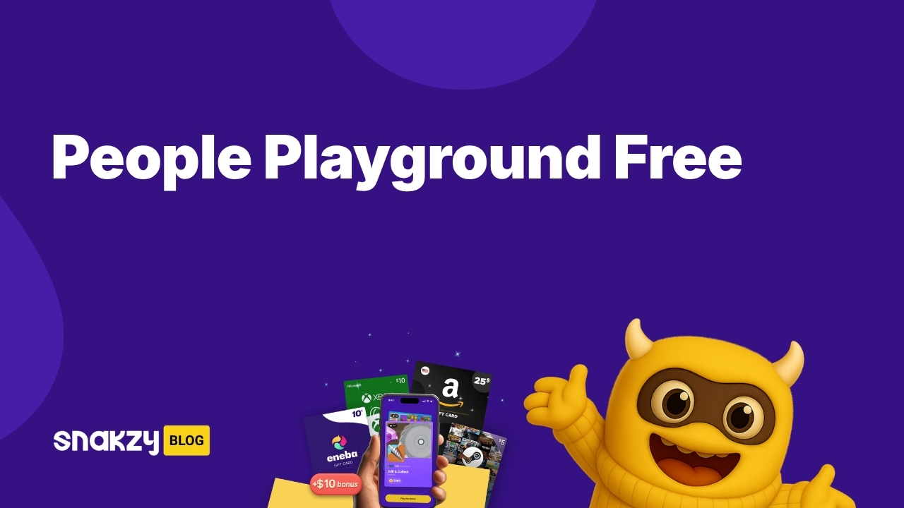 Featured image card for the Snakzy guide on getting People Playground free with a Steam gift card.