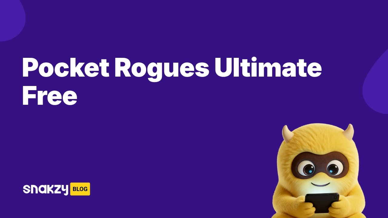 Featured image card for the Snakzy guide on how to get Pocket Rogues Ultimate free on Android.