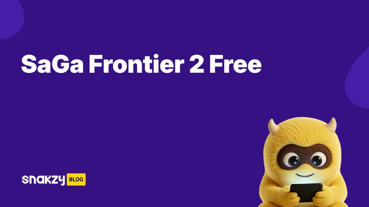 Featured image card for getting SaGa Frontier 2 Remastered APK on Android free through Snakzy.