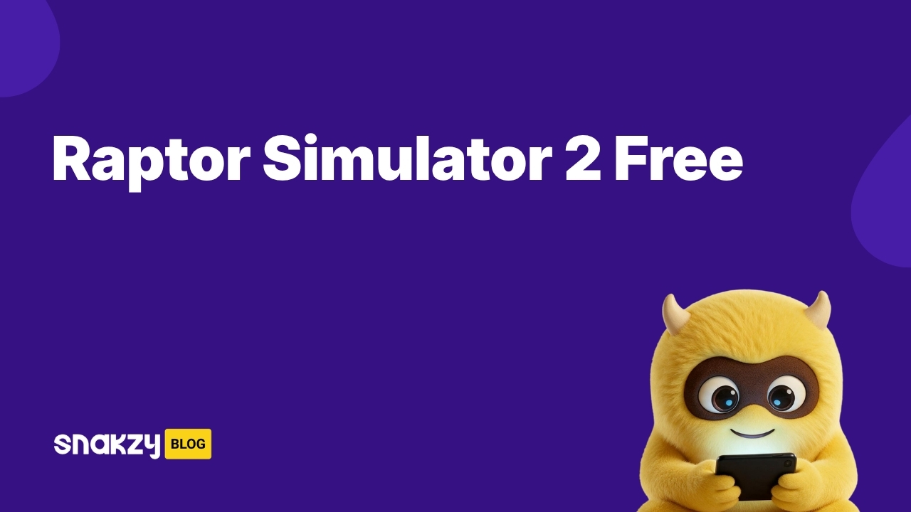 Featured image card for Ultimate Raptor Simulator 2 free on Android via Snakzy rewards.