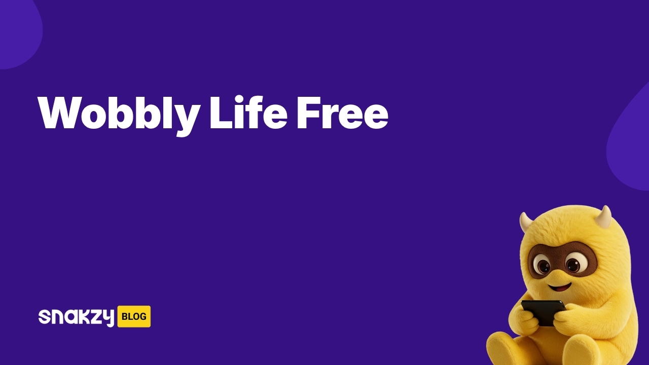 Featured image card for the Snakzy guide on how to get Wobbly Life free using a Steam gift card.