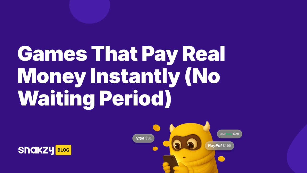 Games That Pay Real Money Instantly (No Waiting Period)