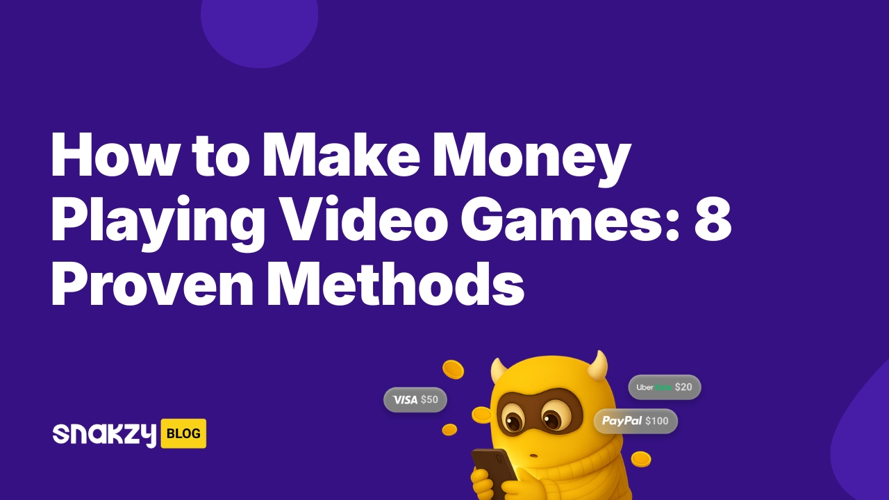 How to Make Money Playing Video Games: 8 Proven Methods