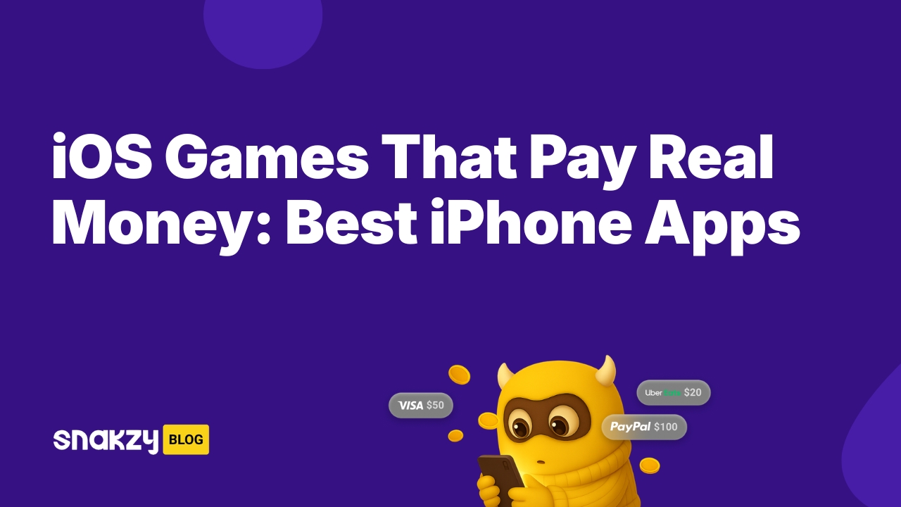 iOS Games That Pay Real Money: Best iPhone Apps