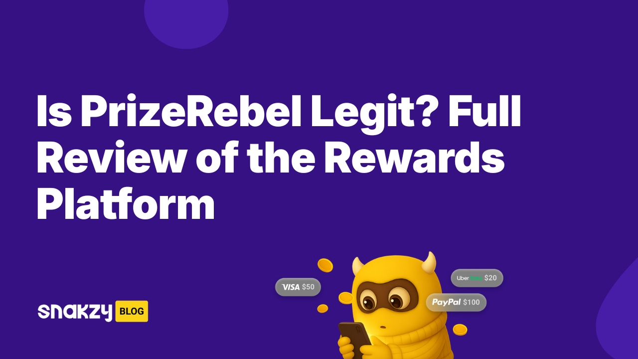 Is PrizeRebel Legit? Full Review of the Rewards Platform