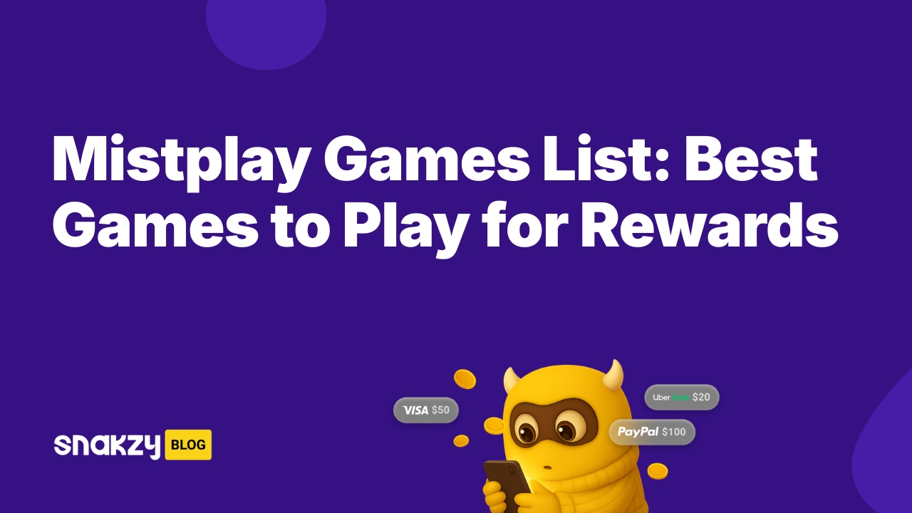 Mistplay Games List: Best Games to Play for Rewards