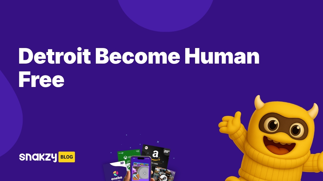 Featured image card for the detroit become human free Steam guide on Snakzy.