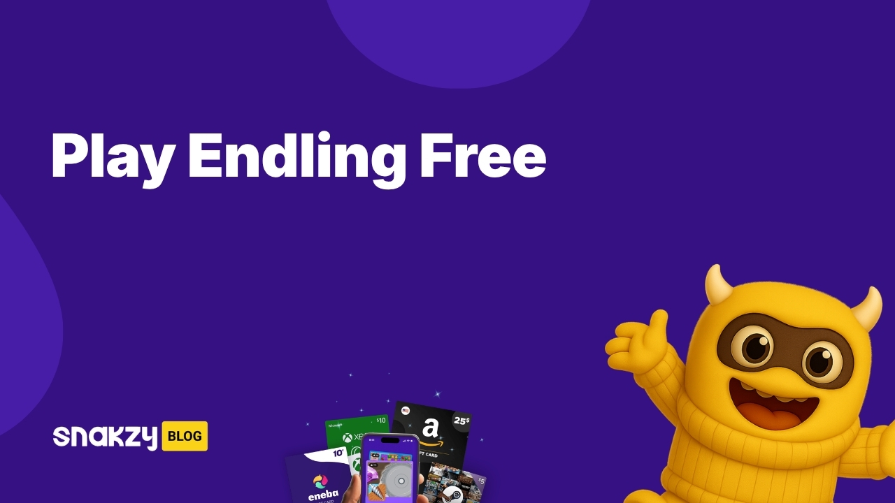 Featured card for the Endling APK guide showing how to get Endling: Extinction is Forever free on Android with Snakzy.