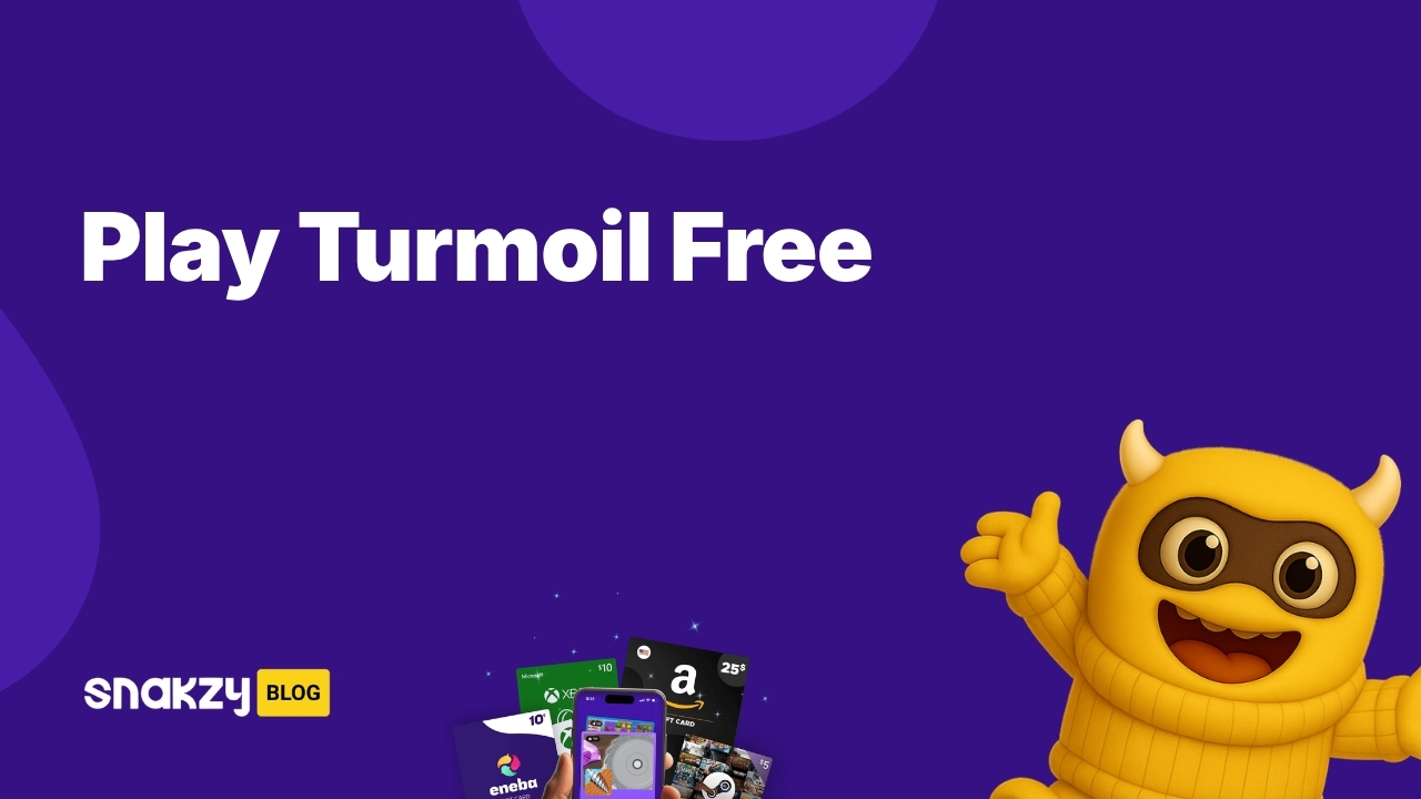Featured image card for the Snakzy guide on how to get Turmoil free on Steam.