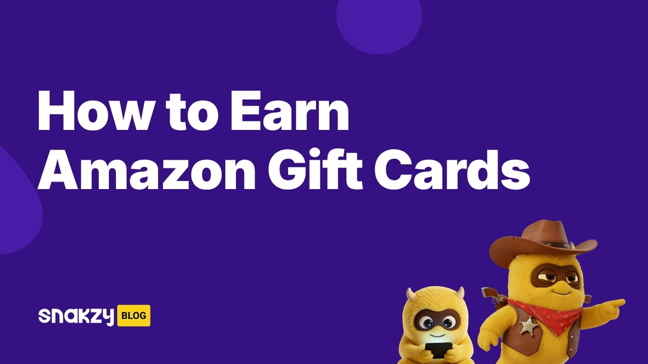 How to Earn Amazon Gift Cards: Best Apps and Strategies